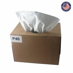 White Quick-Wipe P40