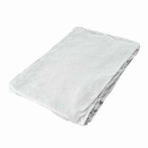New washed white smooth knit wipers