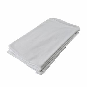 New washed white knit wipers
