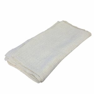 White grade B cotton bar mop cleaning towels – 14”x17”